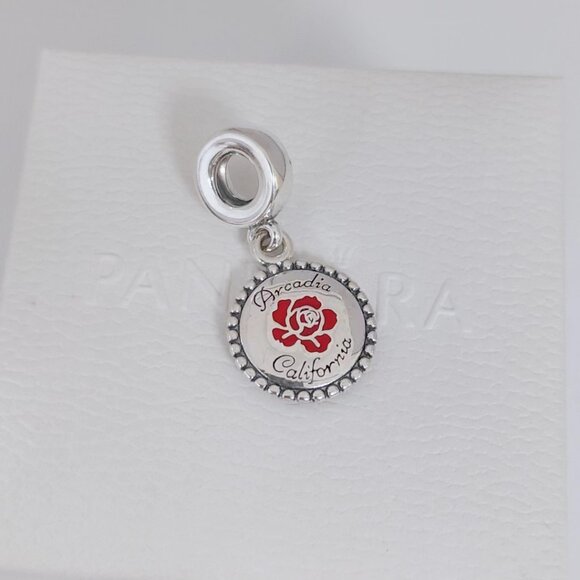 Pandora Arcadia California Exclusive Dangle Charm S925 Silver with box - Picture 9 of 10